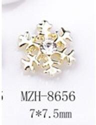  Körömékszer - MZH-8656 Gold - Karácsony hópehely
