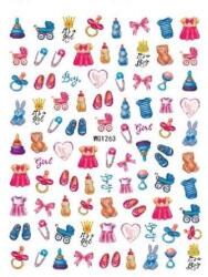  Körömmatrica - WG1263 BabyBoom