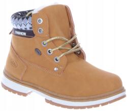  Sárga Téli Bélelt Bokacsizma Tornacipő Kötött Bokacsizma 33-as (LS20 zolte)