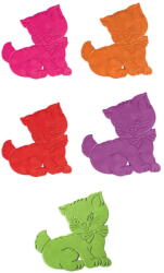 MSV Gyerek csúszásgátló alátét szett fürdőkádba 5 db-os 11x12, 5 cm Chatons - MSV