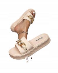 Shein 40 Db Flip-flop Papucs Lánccal (sx2305175704441092)