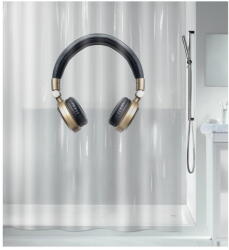 spirella Zuhanyfüggöny 180x200 cm Headphone - Spirella