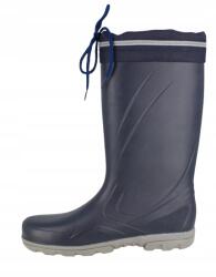 Beck Sötétkék Fűzött Gumicsizma Szürke Ifjúsági Talppal 39 J1J