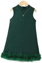 Shein 104 Lány Ruha Szőrme Szegéllyel