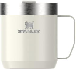 STANLEY Krémszínű rozsdamentes acél termobögre 350 ml Stay-Hot Camp Mug Cream Gloss - Stanley