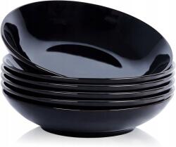  Kerámia tésztatál szett 17cm mikrohullámú sütő és sütő fekete (44ZW)