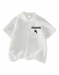 Shein 128-134 Fiú Rövid Ujjú Ing