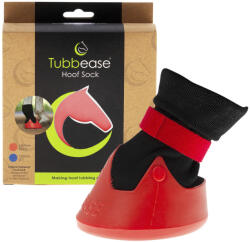 Kerbl Tubbease patacipő lovaknak - piros, M