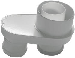 Tricox Tricox, kondenzációs elvezető 60/100 osztó adapter 80-80mm (PAD5020)