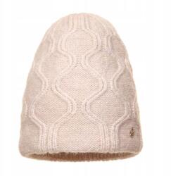 Pawonex Paloma női sapka púderrózsaszín - elegáns sapka díszes mintával (2414)