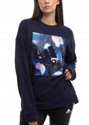 Adidas női pulóver tréningruha sport logós pamut pulóver méret: Xs