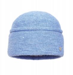 Pawonex Euforia női sapka, kék - elegáns gyapjú, kihajtható (2512)