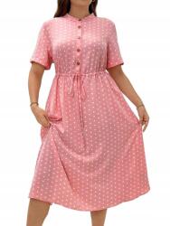 Shein XXL Ruha MIDI Pöttyös