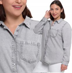 Moraj Női farmer ing pamutból, klasszikus denim stílus, kényelmes Moraj L (OKD5500-001)