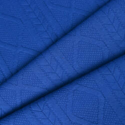 Takoy Material tricotat / jacquard cable knit împletituri Big albastru parizian