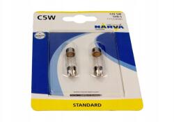 NARVA Csőizzó 12V/5W 11X35MM C5W Bliszter 2DB