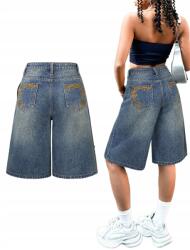 Shein 158 Térdig Érő Farmer Rövidnadrág