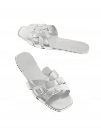 Shein 42-ES Ezüst Női Flip-flop Papucs (sx2405061300045189)