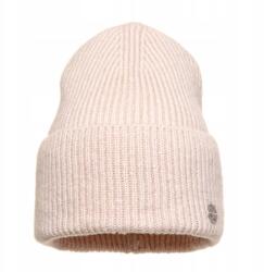 Pawonex Celine női sapka púderrózsaszín - stílusos téli sapka bordázott mintával (2430)