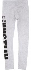  Getry Leggings Pamut Szürke Feliratos 110 H004o (TUR00x)
