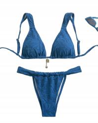 Shein M Texturált Strand Fürdőruha