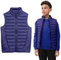 4F Fiú mellény 4F ujjatlan pihe-puha M008 sötétkék 158