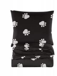  Ágyneműhuzat 160x200 2 párnahuzat 70x80 Kétszemélyes ágyneműhuzat garnitúra Kutya Mancsok (P 160 CMFBC 4/CM31)
