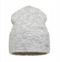 Pawonex Nessa női sapka Világos szürke - univerzális téli sapka kihajtható (2431)