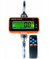 Bielskie Wagi Elektronikus Akasztós Daru Kampós Mérleg 1500KG Felfüggesztett Tároló (Waga Hakowa 1,5T + pilot)