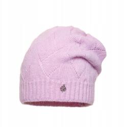 Pawonex Rina női sapka Hanga rózsaszín - finom angóra beanie sapka (2461)