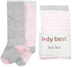  Pamut Harisnyanadrág 2 Db-os Szett 86/92 H014D (218)