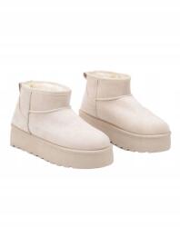 Shein 40-ES Bézs Női Hócipő (sx2408293880380824)