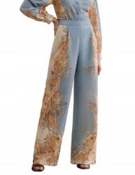 Shein 44-ES Női Laza Nyomott Mintás Nadrág