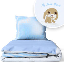 Ankras Ágyneműhuzat 135x100 Gyerek 2EL 100x135 Kiságyhoz (M.L.FRIEND P-2 135/100 40/60 APL. NIEBIESKI)