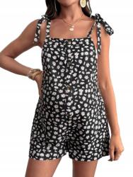 Shein M-es Virágmintás Kismama Overál