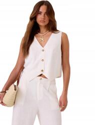 Shein Elegáns Viszkóz Mellény