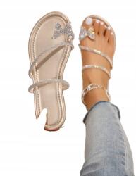 Shein 40 Db Strasszokkal Díszített Flip-flop Papucs (sx2401054505778211)