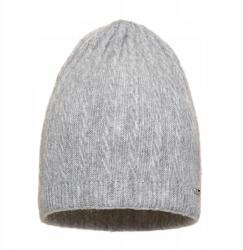 Pawonex Esmeralda női sapka Világos szürke - copf mintás sapka (2415)