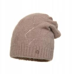 Pawonex Rina Kakao női sapka - finom angóra beanie sapka (2461)