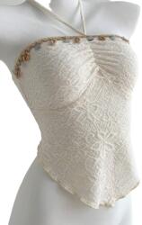 Shein Díszes Kagylókkal Díszített Felső