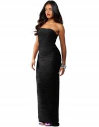 Shein S Testhezálló Maxi Ruha Nyitott Hátrésszel