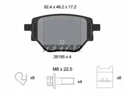 Textar Hátsó Fékbetétek - allegro - 11 150 Ft