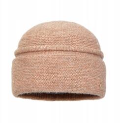 Pawonex Euforia Cappuccino női sapka - elegáns gyapjú, kihajtható (2512)