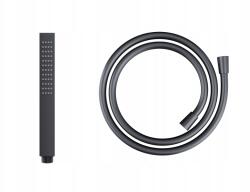 Corsan Zuhanyfej zuhanyhoz Corsan CMP006BL fekete, zuhanytömlővel CMW250 Pc (CMP006BL)