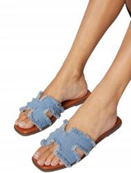Shein 39-ES Női Farmer Flip-flop Papucs (sx2404022290751517)
