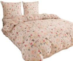  Ágynemű garnitúra 140x200 2 részes ágyneműhuzat garnitúra Virágok nyúl (140 MB 2/CM69)