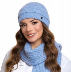 Pawonex Giselle női sapka Kék - klasszikus, gyapjú, meleg, elegáns (2513)