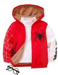 Shein 110/116 Fiú Kapucnis Kabát