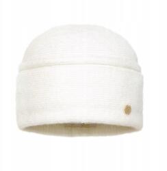 Pawonex Euforia Ecru női sapka - elegáns gyapjú, kihajtható (2512)