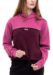 Fila Női Fila kapucnis pulóver, pamut, sportos, rövid fazonú, S méret (4067777128401)
